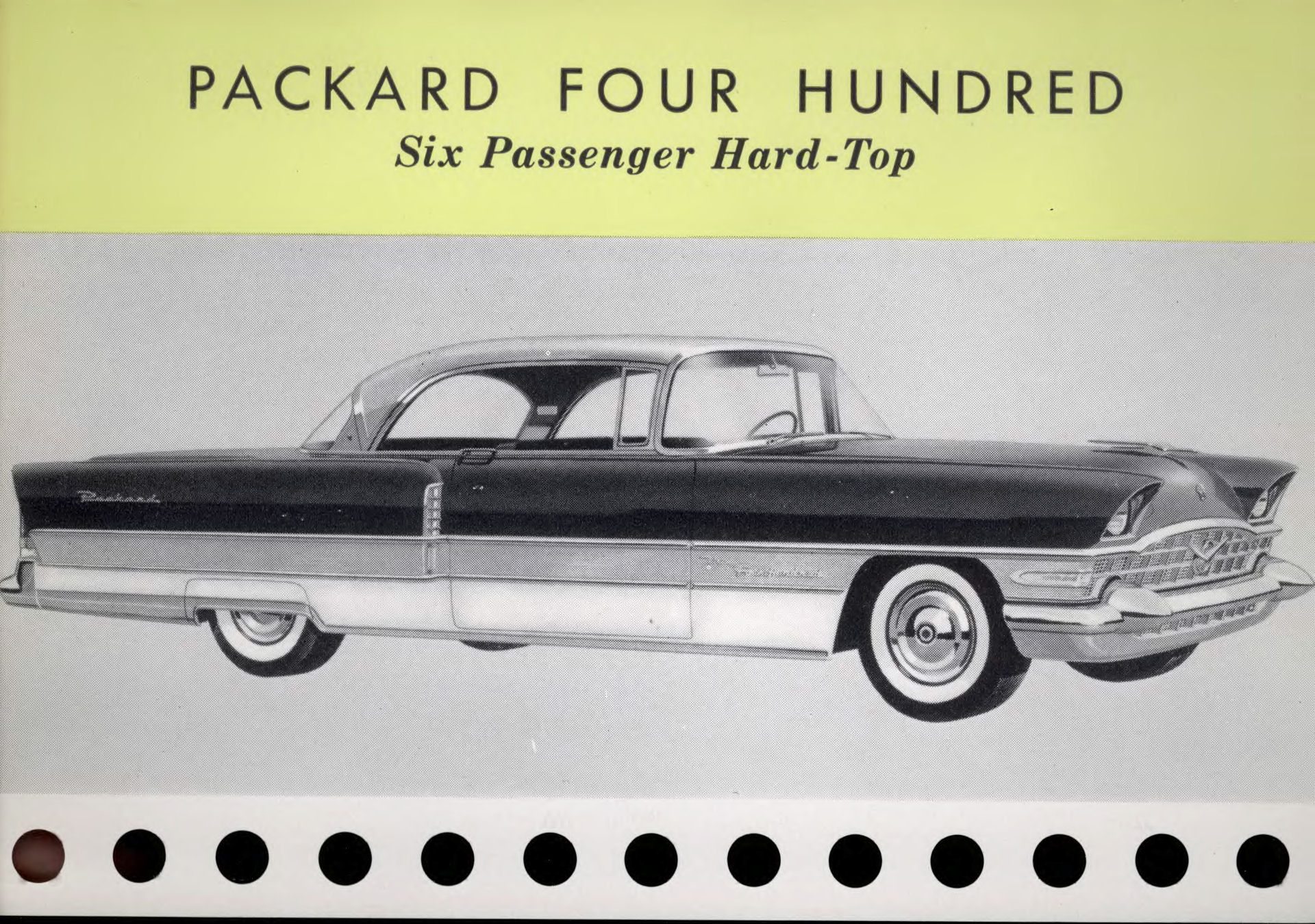 1956 Packard Data Book Page 2